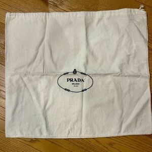 PRADA L Flannel Dust Bag.